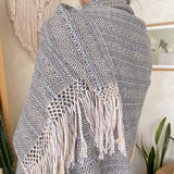 Rebozo Abrazo - Gris multicolor