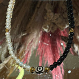 Yin Yan Natural Stones Necklace