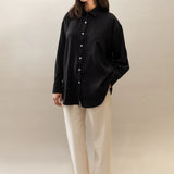 Camisa Laurel Cupro Negro