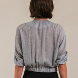 Blusa Ana María - Gris