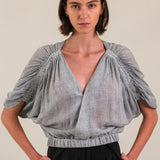 Blusa Ana María - Gris