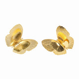 Aretes Mariposa Monarca Pequeño