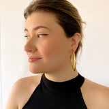 Alma hoop earrings