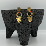 Crystals of the Jaguar Earrings